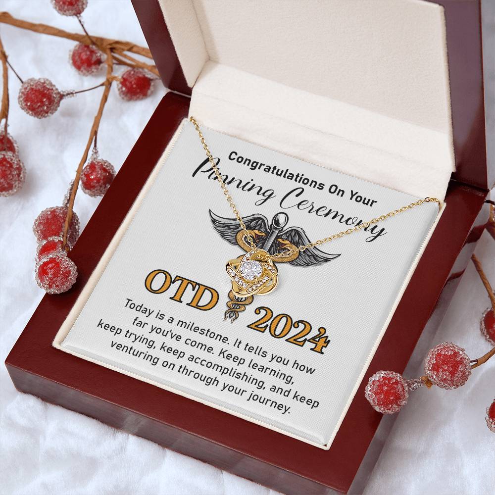 Congratulations On Your Otd 2024 Pinning Ceremony Necklace Otd 2024 Pinning Ceremony Necklace Pinning Ceremony Milestone Necklace Congratulations Pinning Ceremony Jewelry Otd 2024 Graduation Necklace Gift Necklace For Celebrating