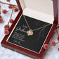 Christmas Gift for Girlfriend Necklace with Gift Set