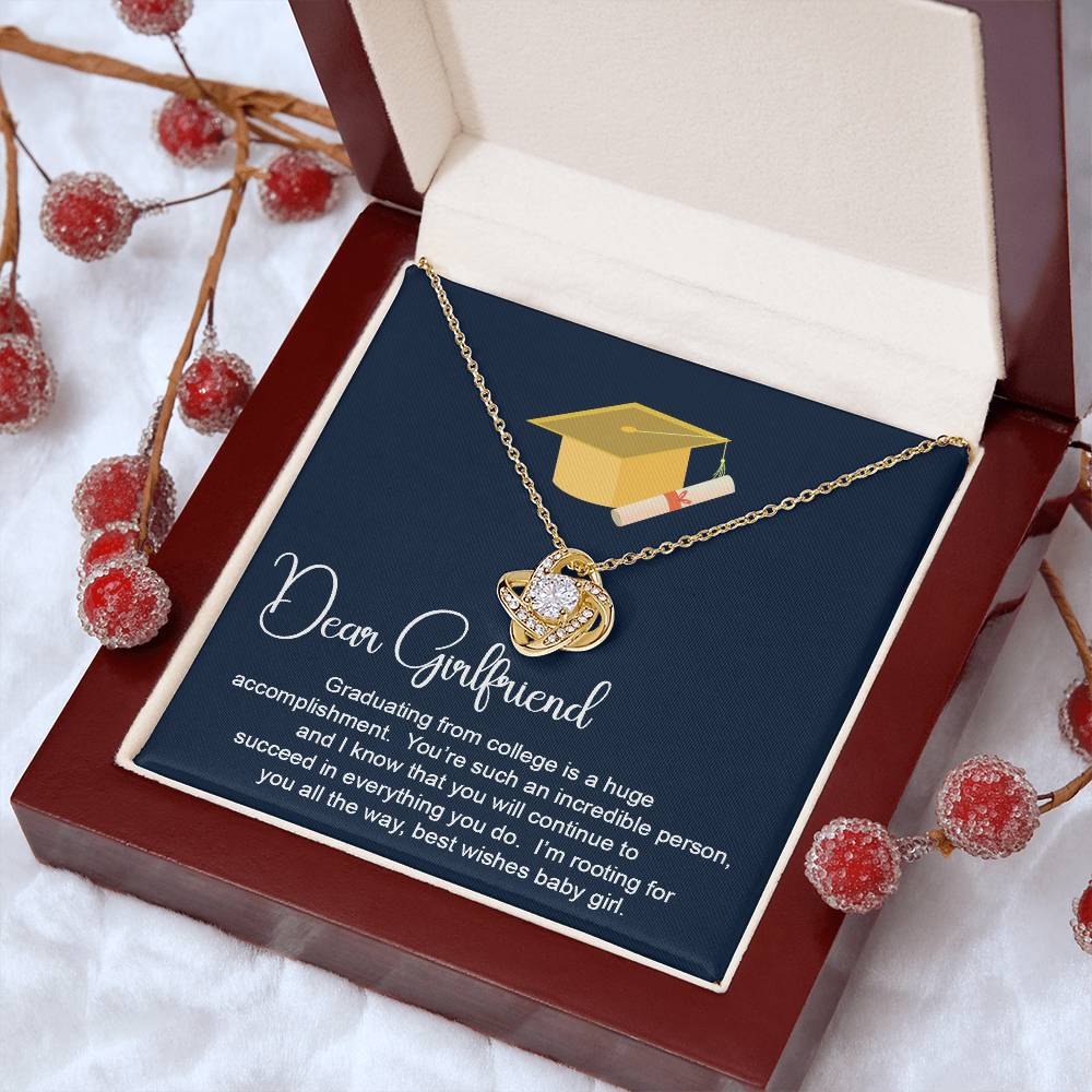 Dear Girlfriend Necklace Girlfriend Graduation Necklace Gift Gift For Graduation Necklace For Girlfriend Proud Of You Graduation Necklace Best Wishes Necklace For Girlfriend Sentimental Gift For Girlfriend Necklace For Girlfriend Necklace For Girlfriend