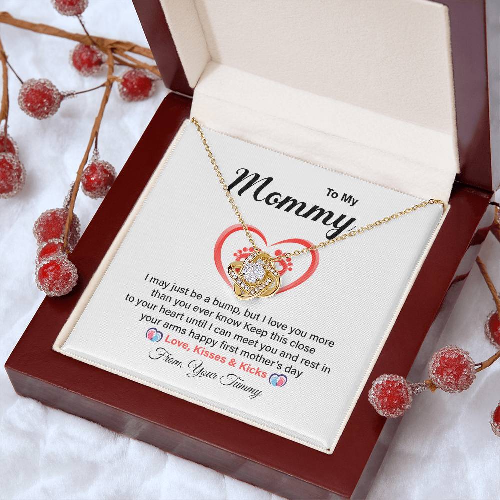 First Mother’s Day Necklace Gift from Baby Bump