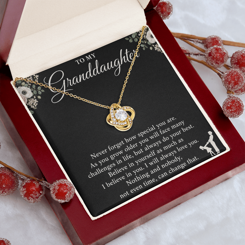 To my granddaughter