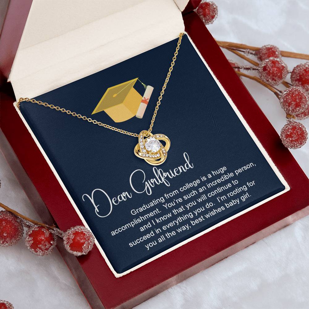 Dear Girlfriend Necklace Girlfriend Graduation Necklace Gift Gift For Graduation Necklace For Girlfriend Proud Of You Graduation Necklace Best Wishes Necklace For Girlfriend Sentimental Gift For Girlfriend Necklace For Girlfriend Necklace For Girlfriend