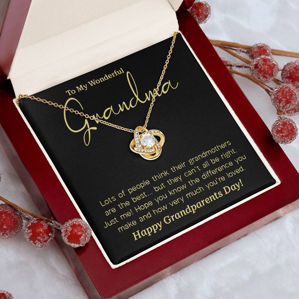 To My Wonderful Grandma Grandma Necklace Gift Grandparents Day Jewelry Sentimental Jewelry For Grandmother Jewelry Gift For Grandma Granddaughter To Grandma Gift Special Gift For Grandma Granddaughter Love Jewelry Jewelry For Grandma From Granddaughter