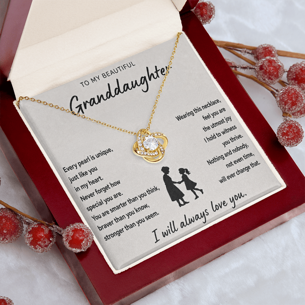 To my beautiful granddaughter