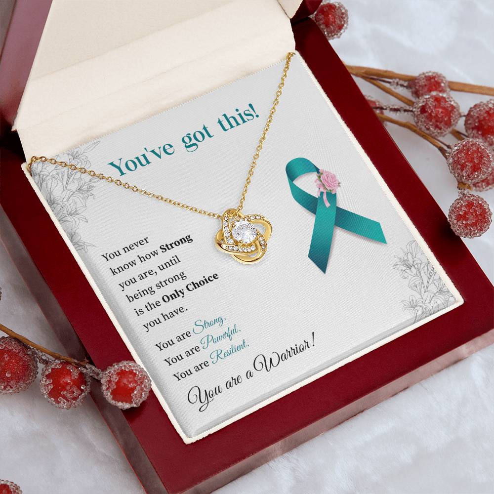 You’ve Got This Warrior Necklace Strength & Encouragement Gift for Her