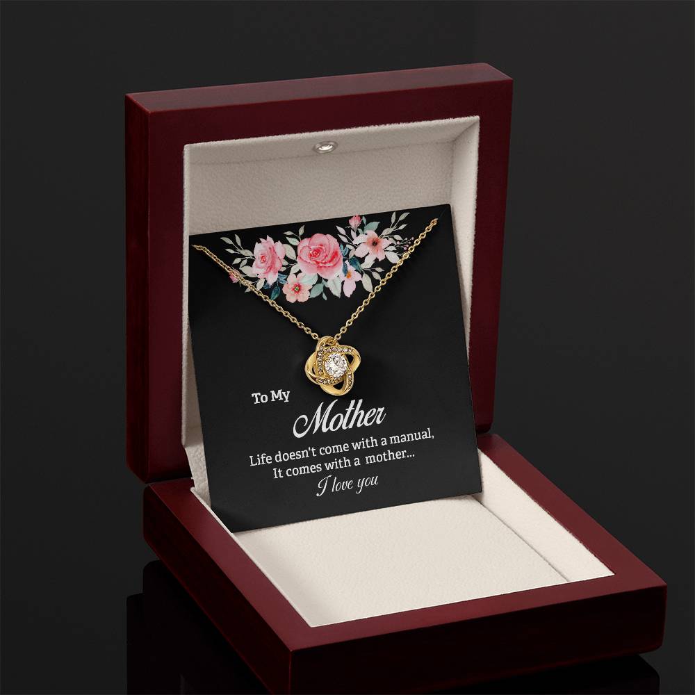 Mother Necklace Gift with Sentimental Message Card