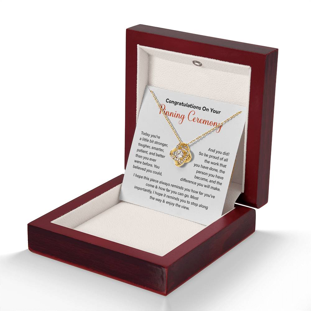 Congratulations On Your Pinning Ceremony Strength And Determination Jewelry Enjoy The View Necklace Best Wishes Necklace Path To Success Necklace Personal Growth Jewelry Motivational Jewelry For New Beginnings Meaningful Gift For Graduates