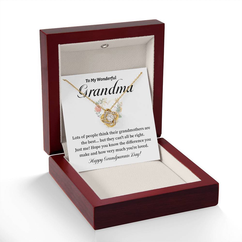 To My Wonderful Grandma Grandma Necklace Gift Heartfelt Gift For Grandma Sentimental Jewelry For Grandmother Granddaughter To Grandma Gift Special Gift For Grandma Grandmother Appreciation Gift Meaningful Gift For Grandma