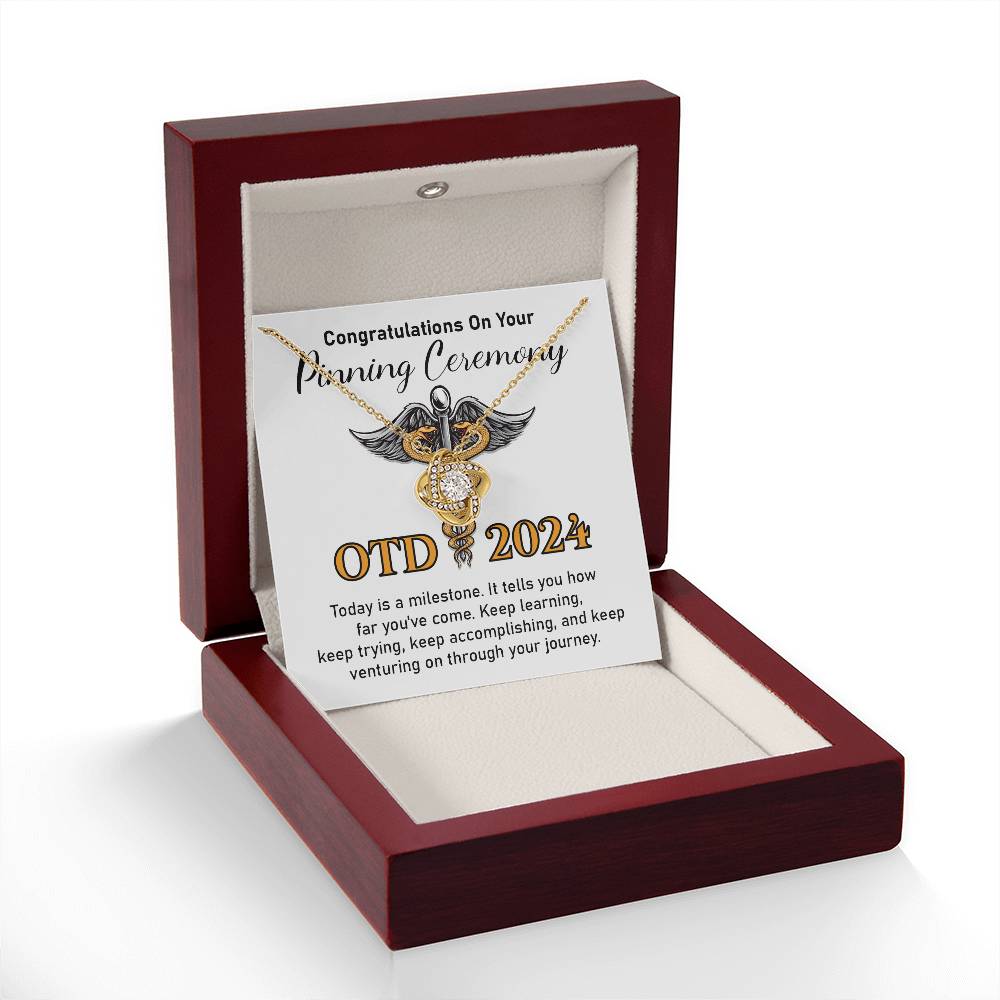 Congratulations On Your Otd 2024 Pinning Ceremony Necklace Otd 2024 Pinning Ceremony Necklace Pinning Ceremony Milestone Necklace Congratulations Pinning Ceremony Jewelry Otd 2024 Graduation Necklace Gift Necklace For Celebrating