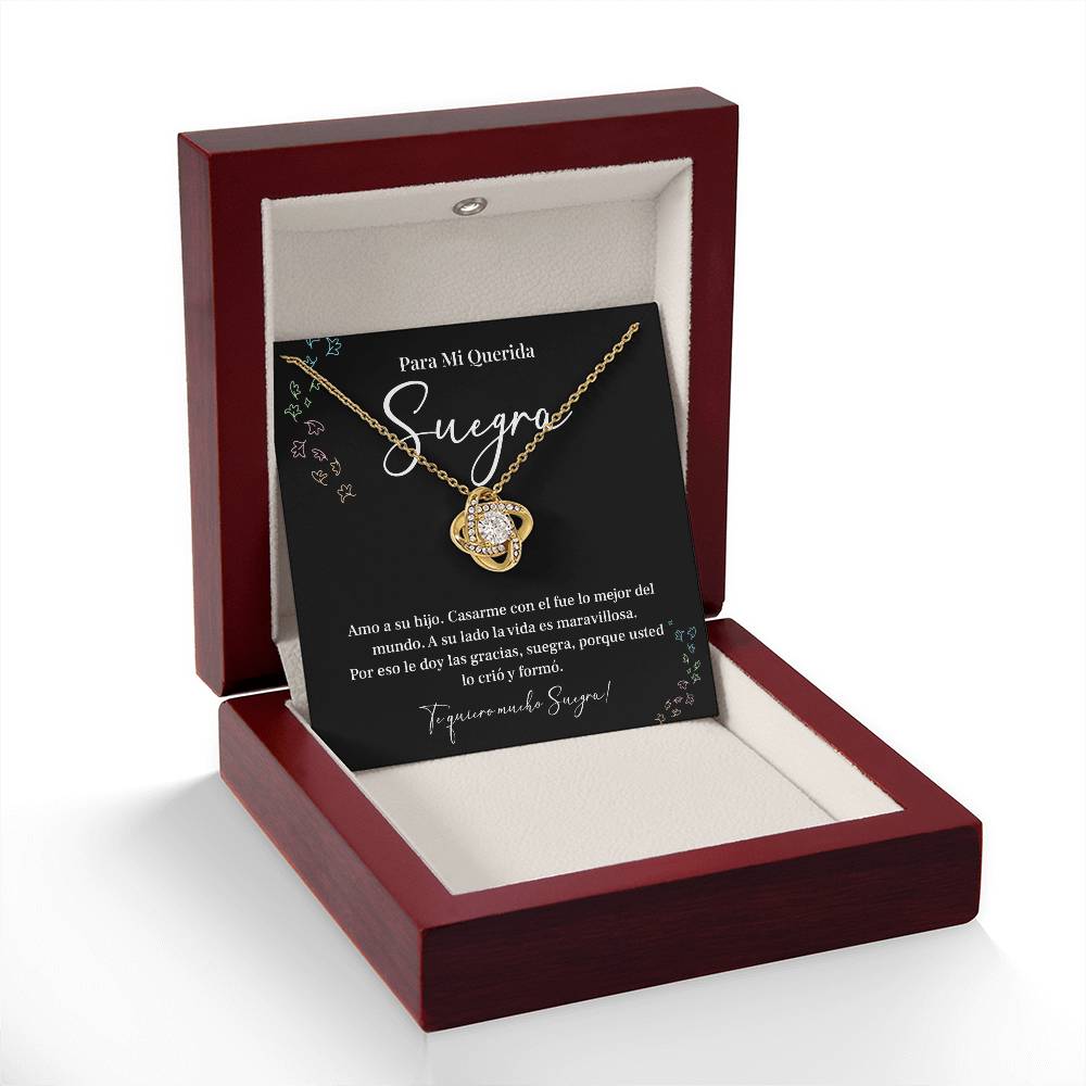 Regalo Para Suegra – Collar con Tarjeta de Amor