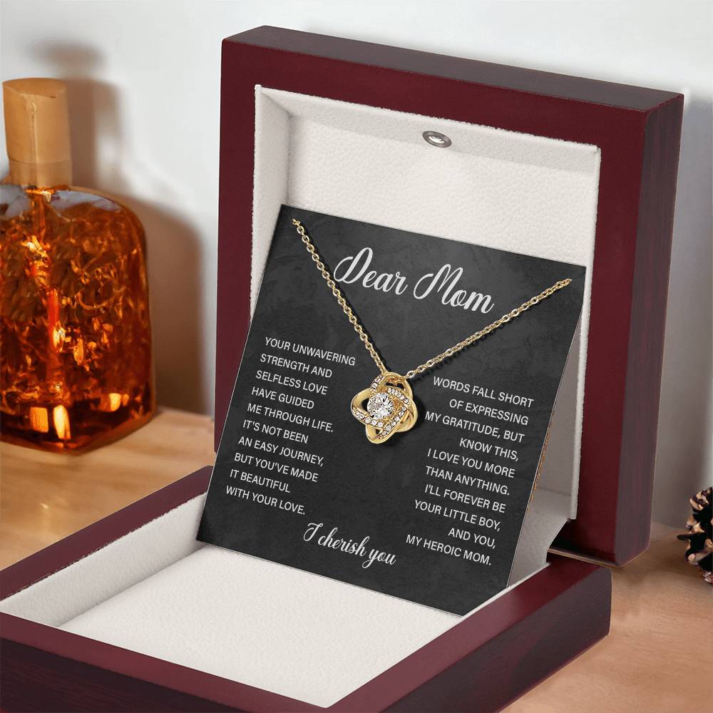 Dear Mom Dear Mom Necklace Gift Thoughtful Gift For Mom Unique Gift For Mother-child Bond Meaningful Gift For Mom Proud Son Gift For Mom Special Occasion Gift For Mom Best Mom Ever Necklace Spiritual Bond With Mom Necklace