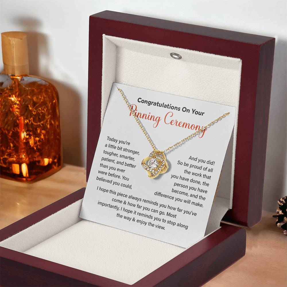 Congratulations On Your Pinning Ceremony Strength And Determination Jewelry Enjoy The View Necklace Best Wishes Necklace Path To Success Necklace Personal Growth Jewelry Motivational Jewelry For New Beginnings Meaningful Gift For Graduates