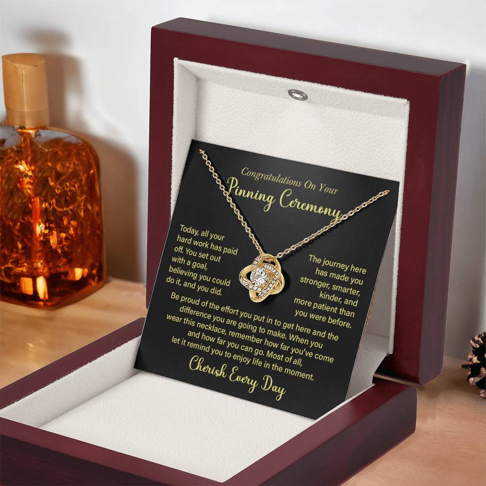 Congratulations On Your Pinning Ceremony Necklace Pinning Ceremony Necklace Gift Congratulations Pinning Ceremony Jewelry Journey Of Success Necklace Pinning Ceremony Milestone Necklace Necklace To Celebrate Hard Work Pinning Ceremony Keepsake Jewelry