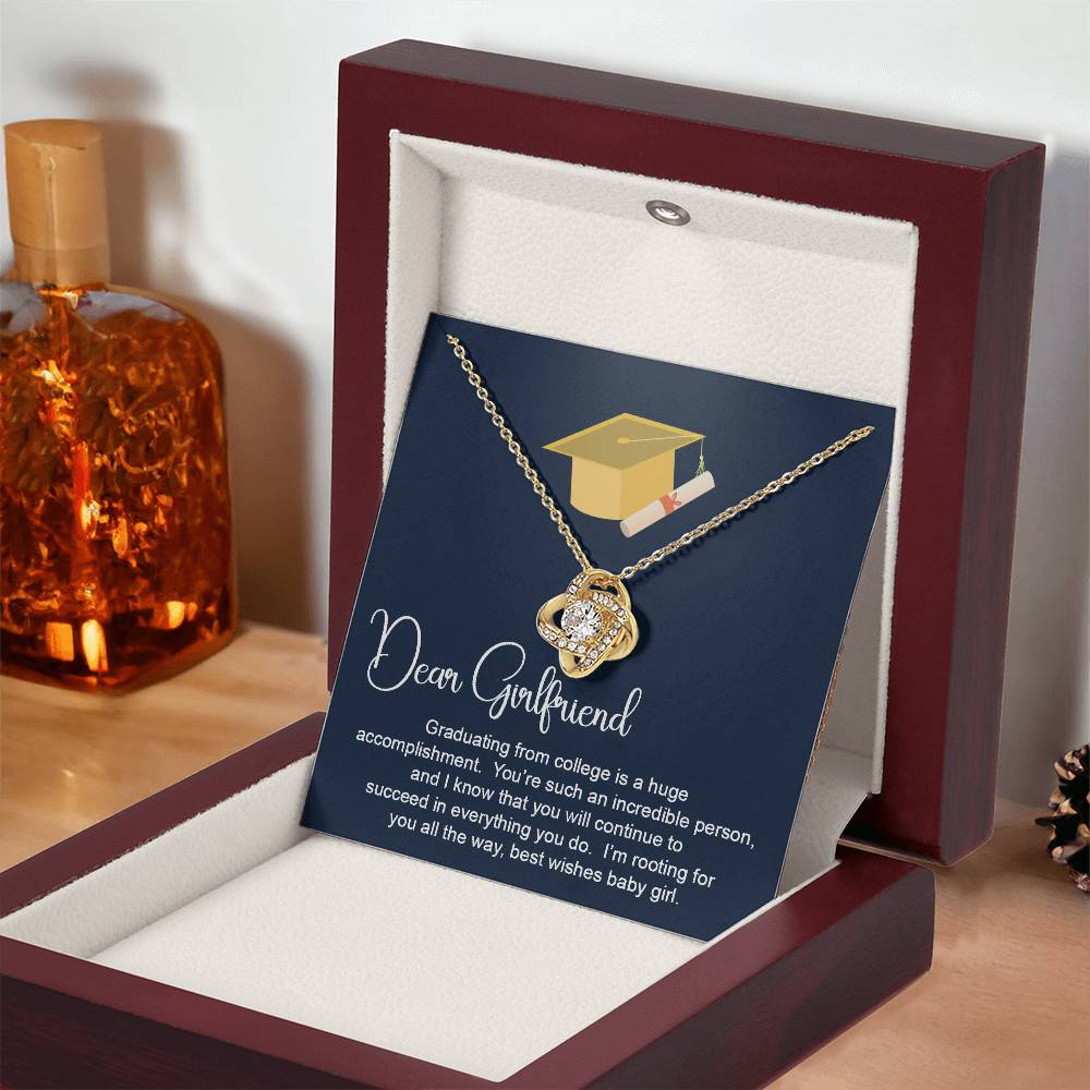 Dear Girlfriend Necklace Girlfriend Graduation Necklace Gift Gift For Graduation Necklace For Girlfriend Proud Of You Graduation Necklace Best Wishes Necklace For Girlfriend Sentimental Gift For Girlfriend Necklace For Girlfriend Necklace For Girlfriend