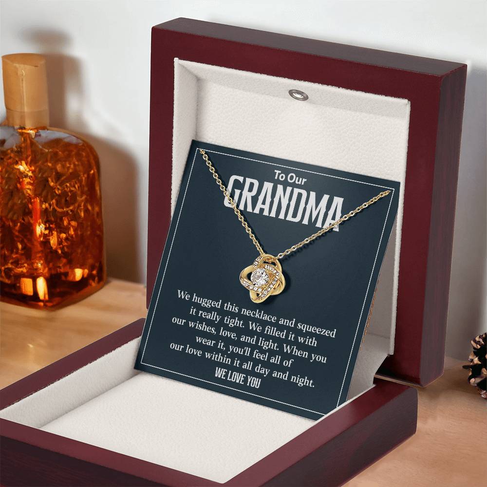 To Our Grandma Grandma Necklace Gift Heartfelt Gift For Grandma Sentimental Jewelry For Grandmother Emotional Necklace For Grandma Jewelry Gift For Grandma Grandchildren To Grandma Gift Special Gift For Grandma Meaningful Gift For Grandma