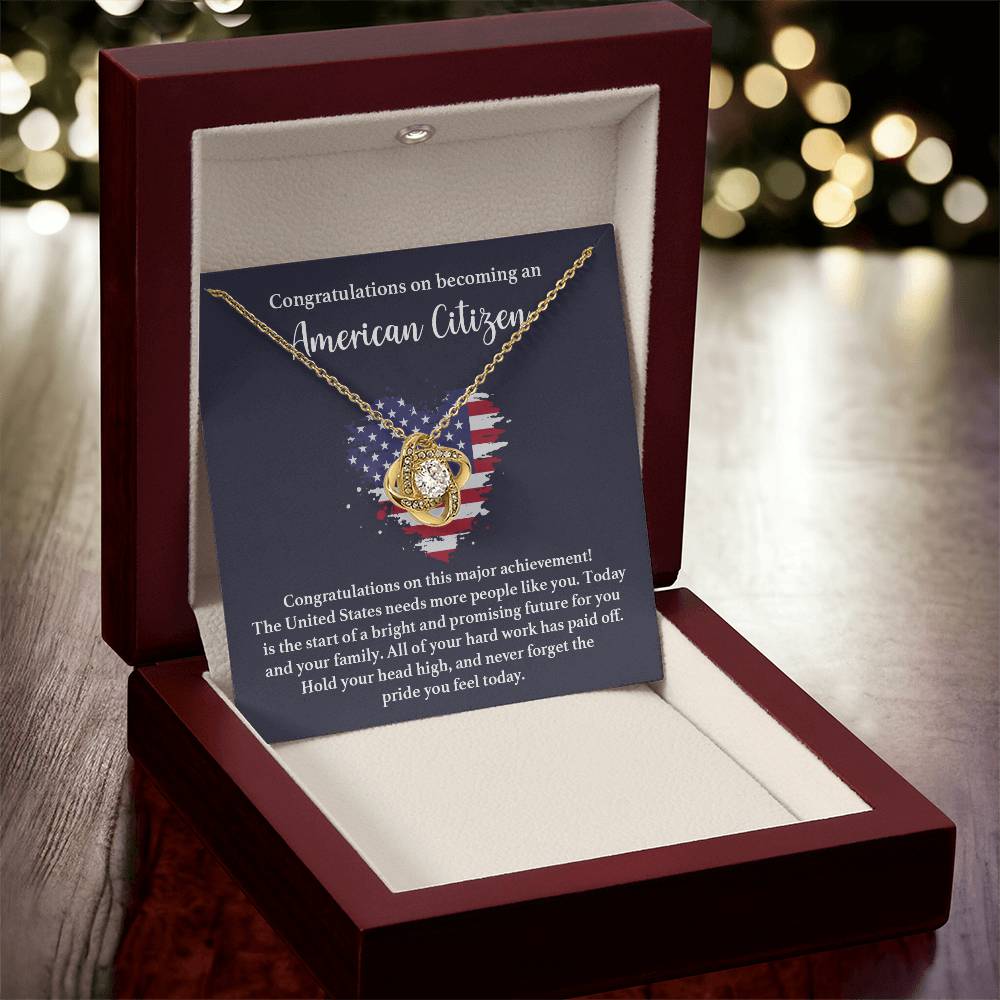 Congratulations Necklace For New American Citizen Proud To Be An American Necklace Proud To Be An American Necklace Gift For Citizenship Milestone Necklace For Proud New U.s. Citizen Gift For Becoming A U.s. Citizen Necklace For U.s. Citizenship Journey