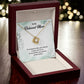 Beloved Mom Necklace Gift From Family With Message Card