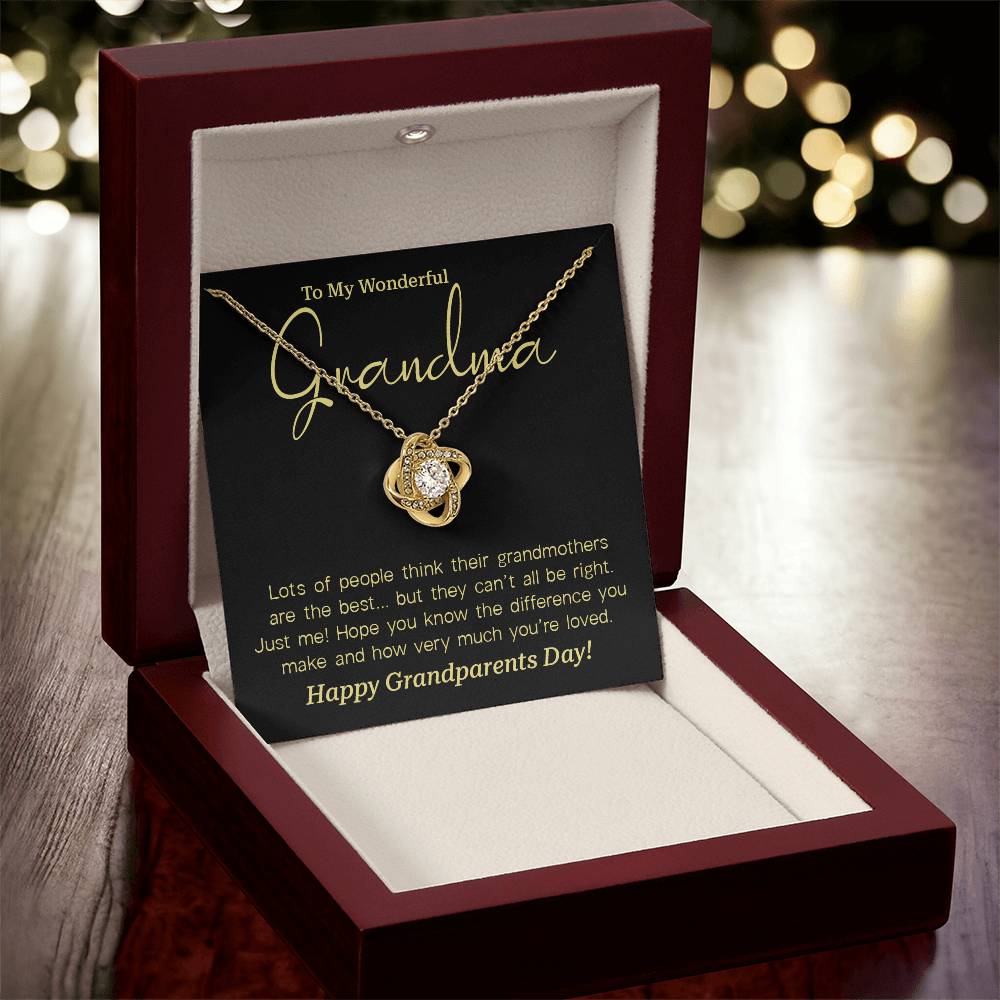 To My Wonderful Grandma Grandma Necklace Gift Grandparents Day Jewelry Sentimental Jewelry For Grandmother Jewelry Gift For Grandma Granddaughter To Grandma Gift Special Gift For Grandma Granddaughter Love Jewelry Jewelry For Grandma From Granddaughter