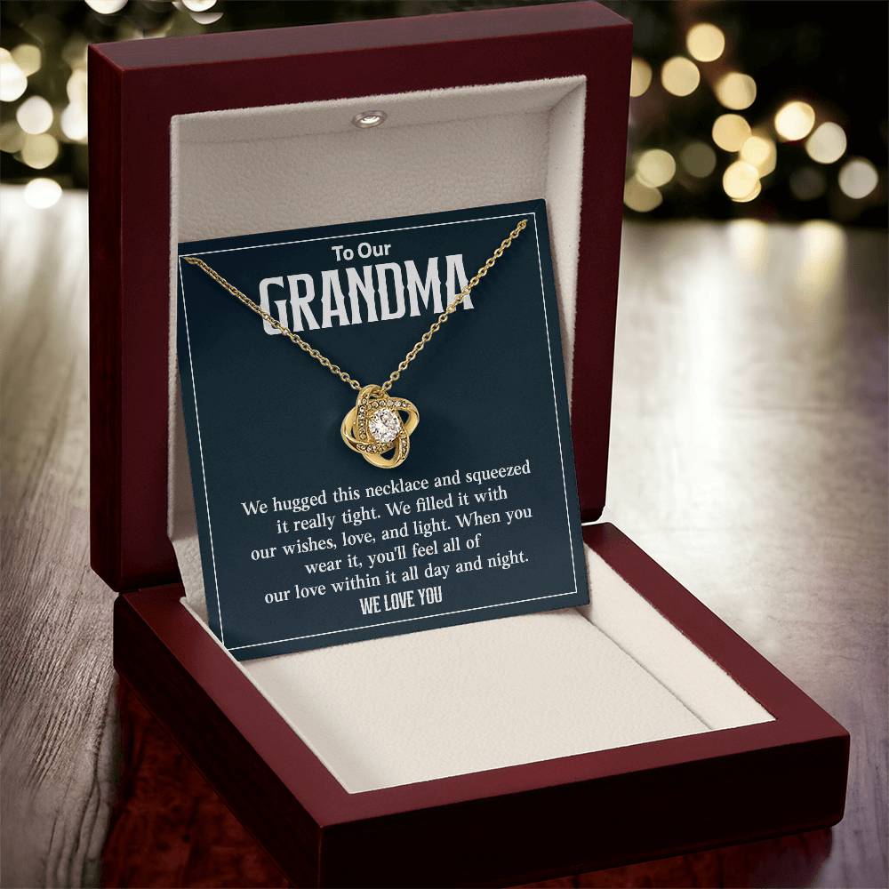 To Our Grandma Grandma Necklace Gift Heartfelt Gift For Grandma Sentimental Jewelry For Grandmother Emotional Necklace For Grandma Jewelry Gift For Grandma Grandchildren To Grandma Gift Special Gift For Grandma Meaningful Gift For Grandma