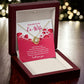 Ex-Wife Necklace Gift – Heartfelt Message Card Box