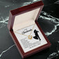Soulmate Necklace – Gift for Wife or Girlfriend with Romantic Message