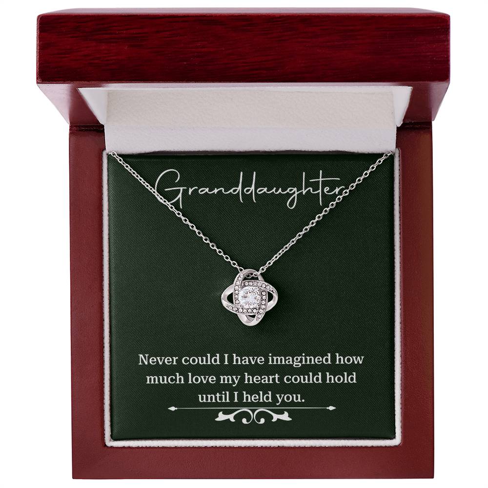 Granddaughter Gift with Message Card – Elegant Keepsake Necklace