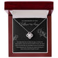 Father-in-Law Memorial Necklace with Gift Card