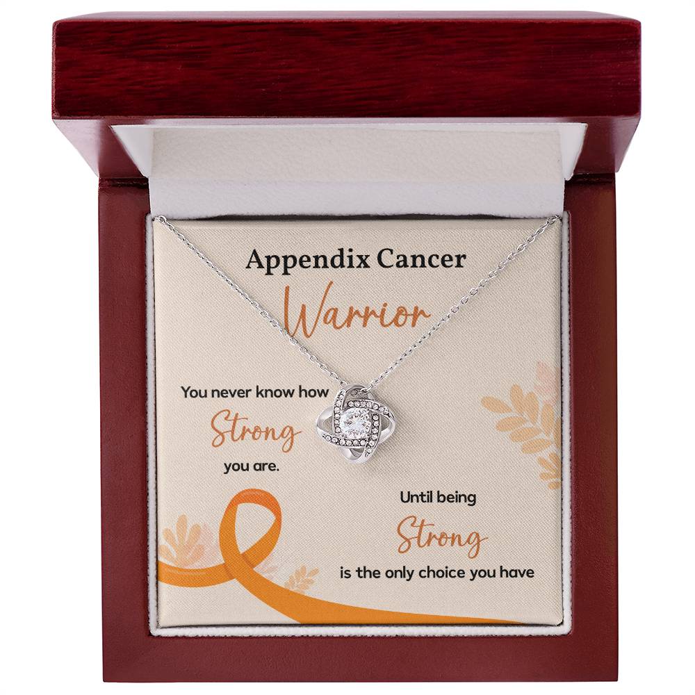 Appendix Cancer Warrior Gift with Message Card