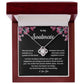 Soulmate Love Knot Necklace with Message Card & Gift Box