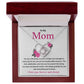 Mother Necklace Gift from Daughter with Gift Card