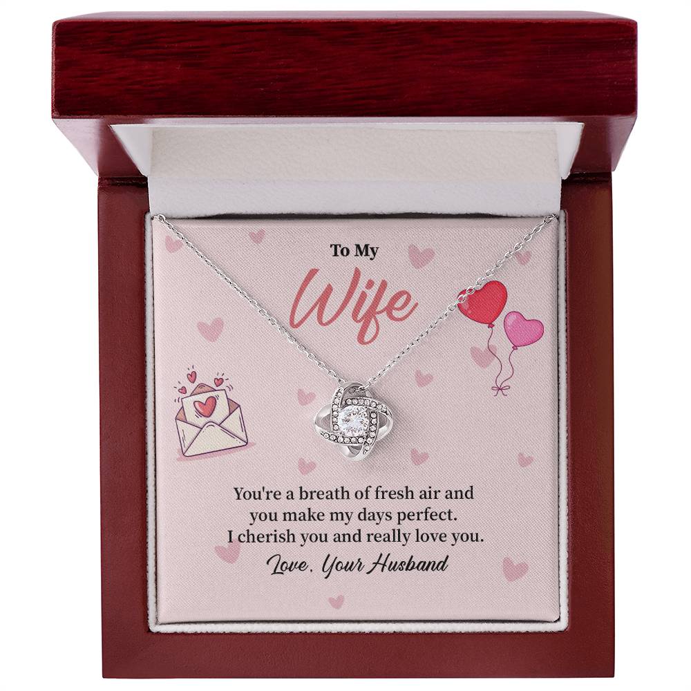 Romantic Wife Necklace Gift from Husband Love Box