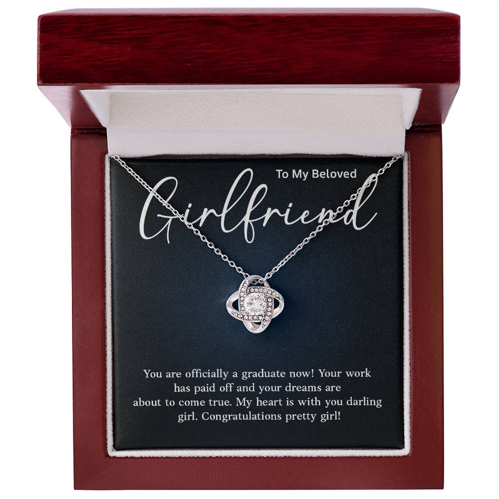 Graduation Necklace Gift for Girlfriend Success