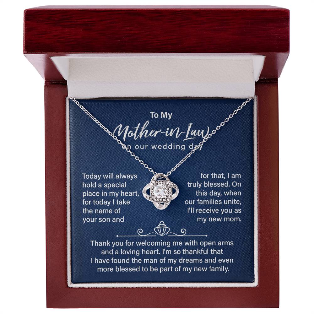 Mother-in-Law Gift from Bride – Wedding Day Card Box