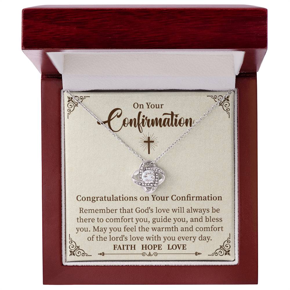 To My Confiramatin Necklace Gift