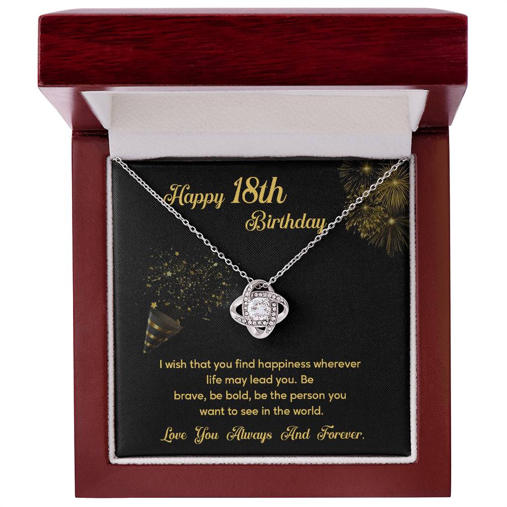 18th Birthday Necklace Gift – Inspirational Jewelry for Her
