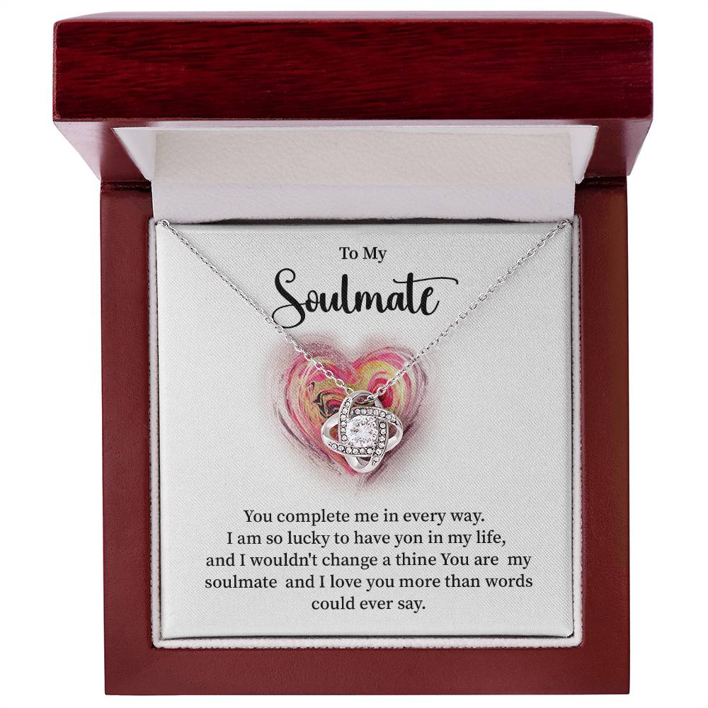 Soulmate Necklace for Her – Romantic Gift Box