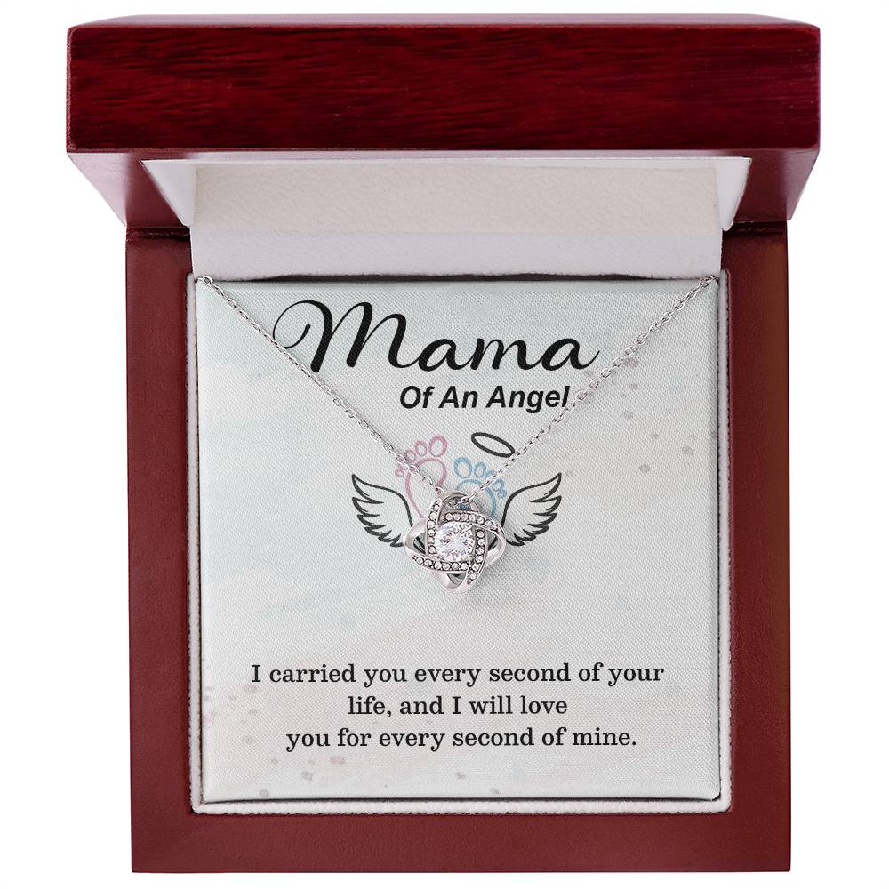 Miscarriage Gift for Mom – Necklace with Angel Message Card