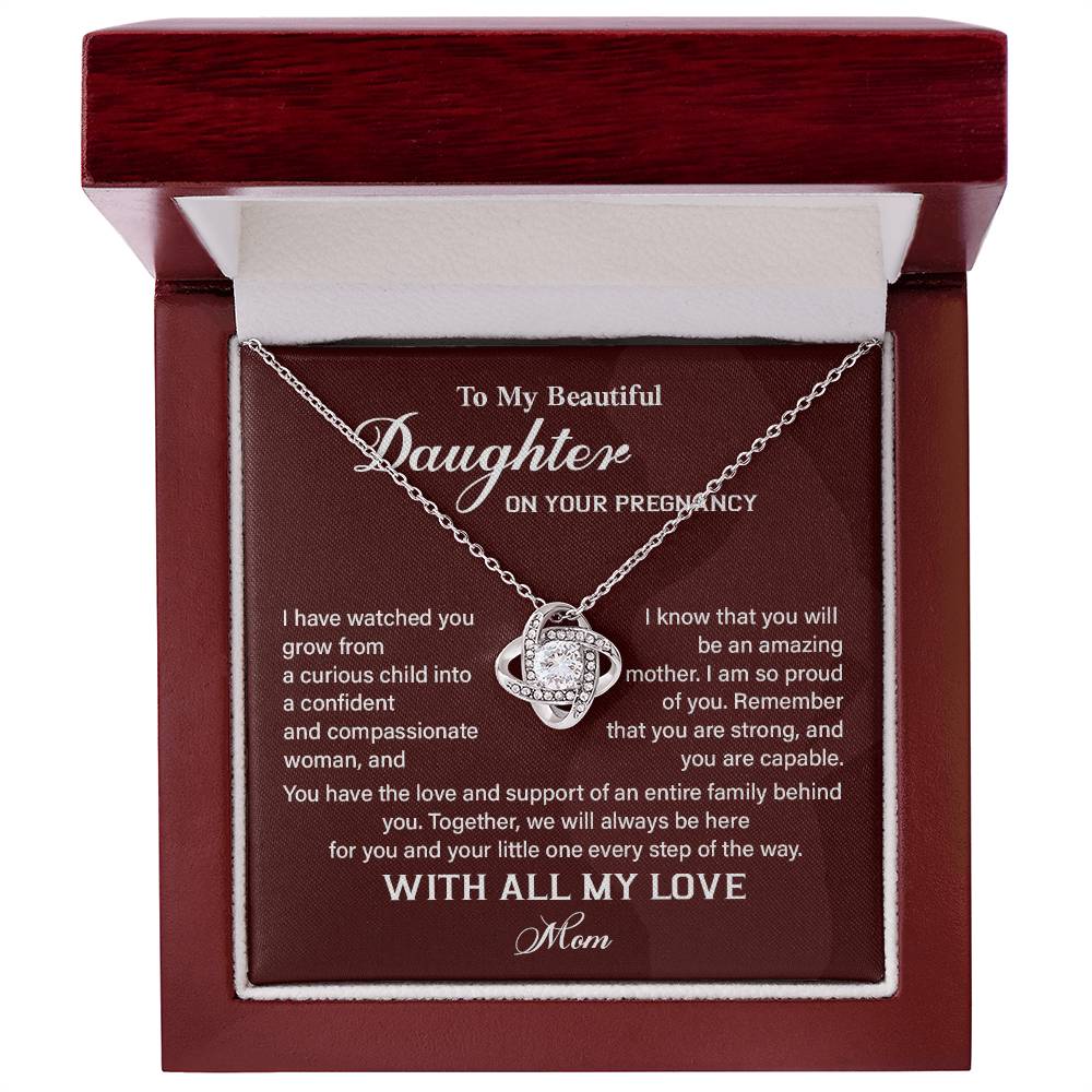 Pregnancy Gift for Daughter from Mom – With Message Card
