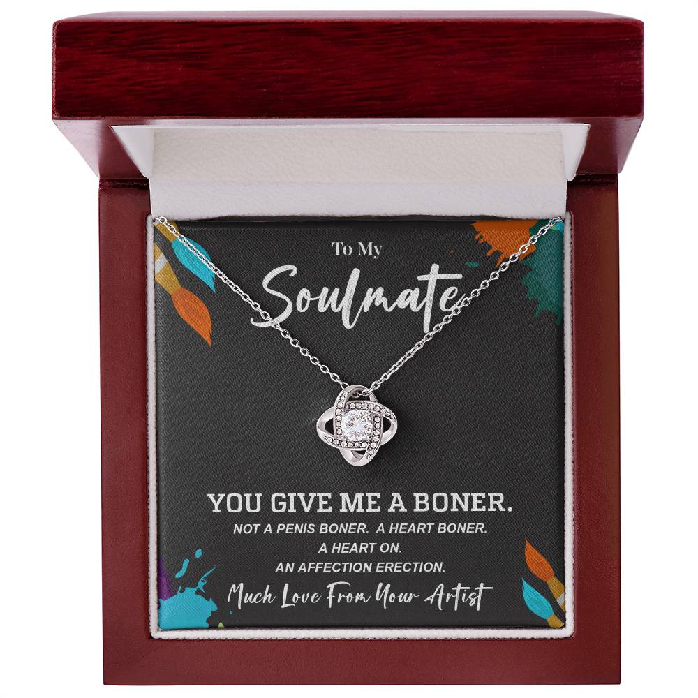 Funny Artist Gift for Soulmate Message Card Box