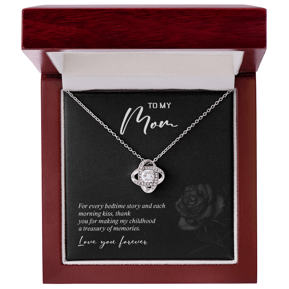 To My Mom Necklace Gifts Meaningful Gift to Mom from Son– I Love You Necklace, Sentimental Mother's Day Gift for Mom from Son, Unique Moms Birthday Gift Ideas