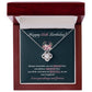 35th Birthday Gift for Her – Meaningful Necklace with Gift Message
