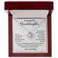 Granddaughter Necklace from Grandpa – Message Card Gift