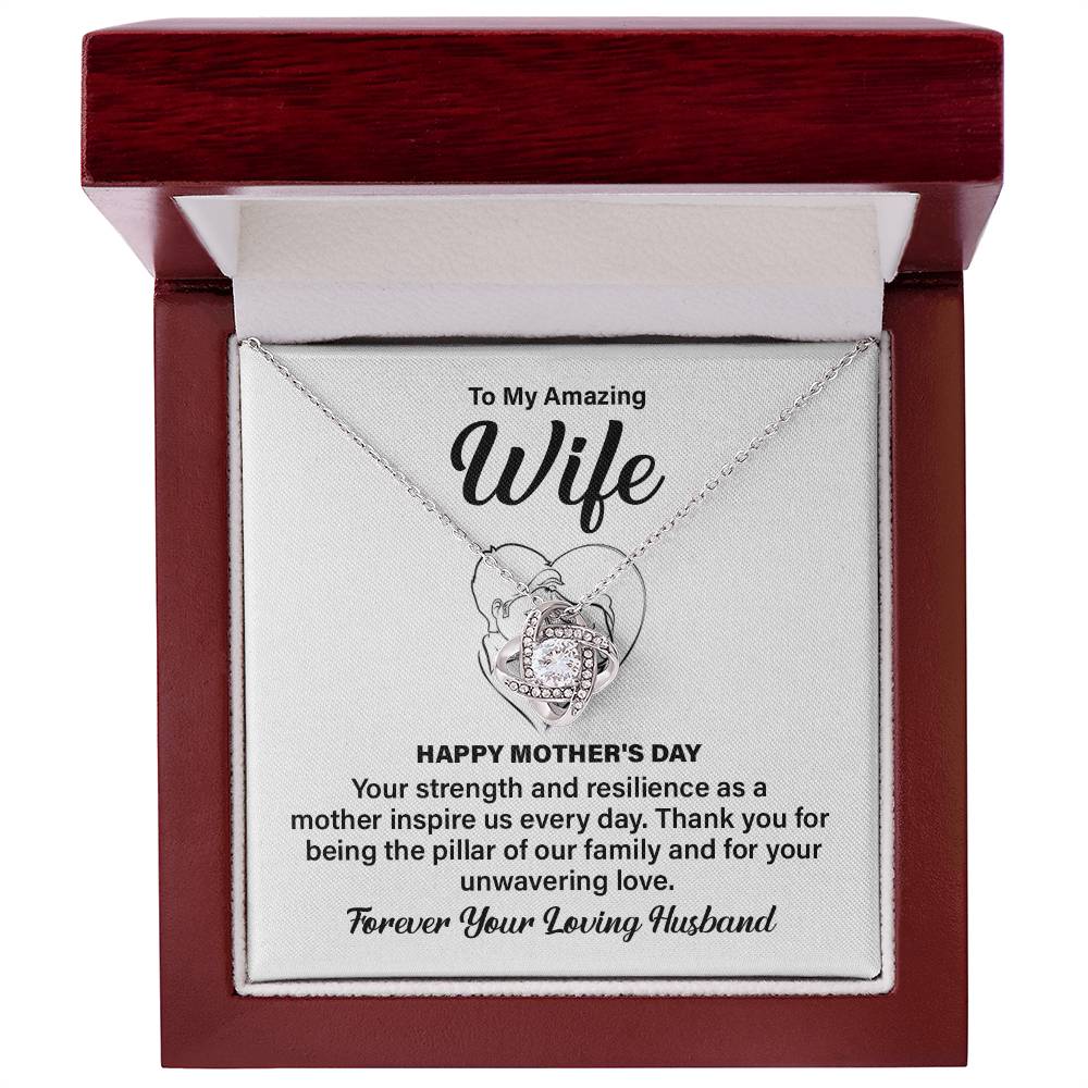 Wife Mother's Day Gift from Husband – Message Card Box
