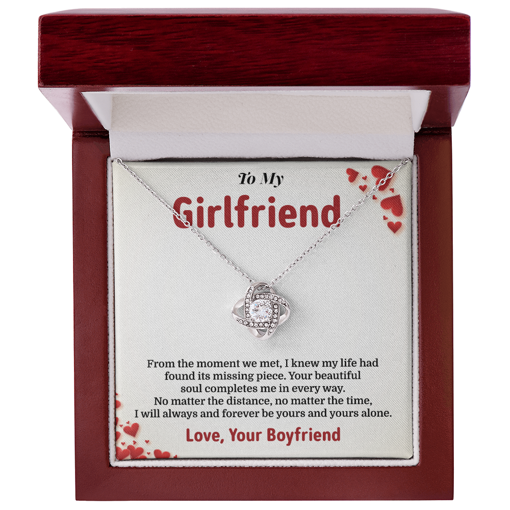 Soulmate Gift for Girlfriend from Boyfriend with Insert Card