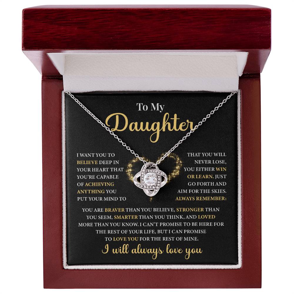Daughter Gift from Parent – Believe in Yourself Card