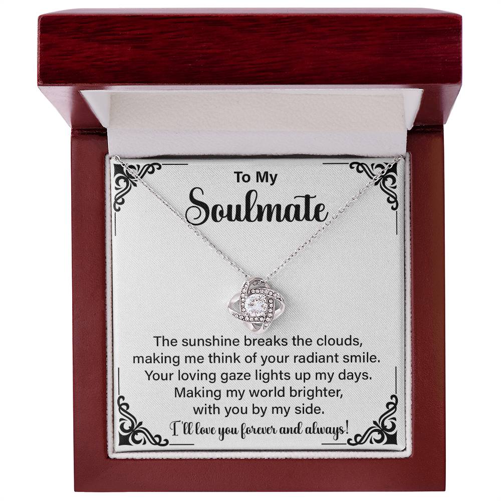 Soulmate Gift for Her with Romantic Message Card