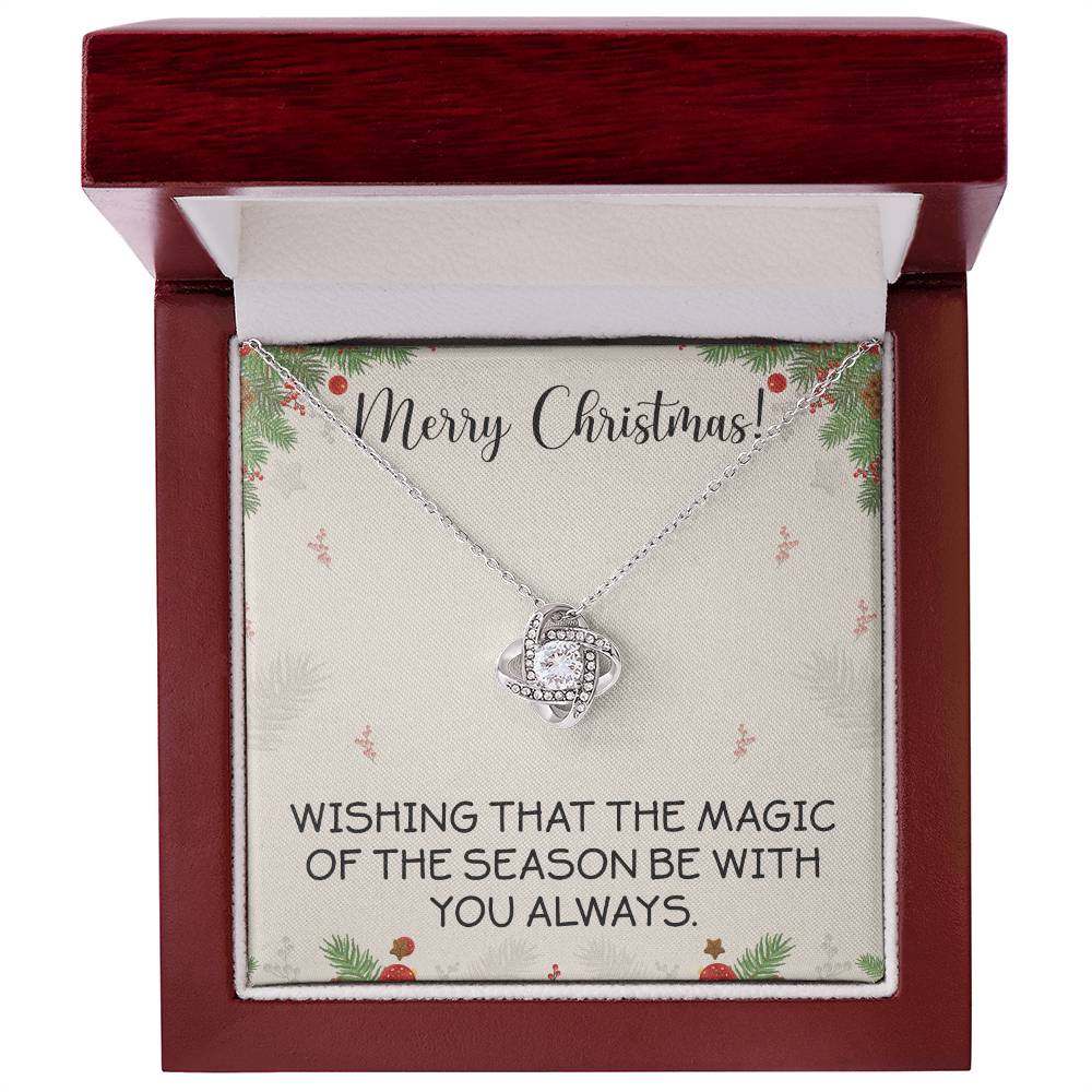 Merry Christmas Wishing That The Magic Of The Season Be With You Always.