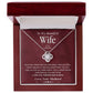 Wife Necklace Gift from Husband Forever Love Box