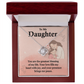 To My Daughter Necklace Greatest Blessing Gift Box