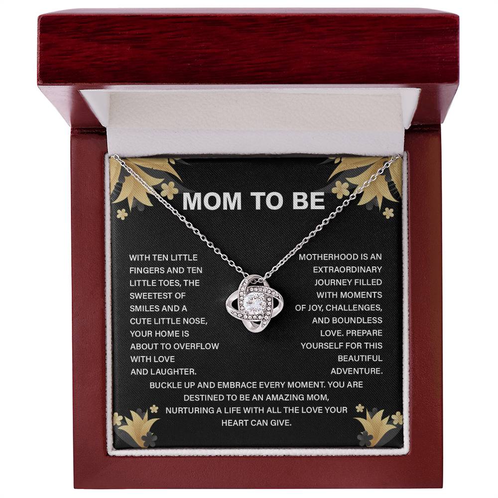 Mom To Be Necklace Gift for Pregnant Wife or Friend